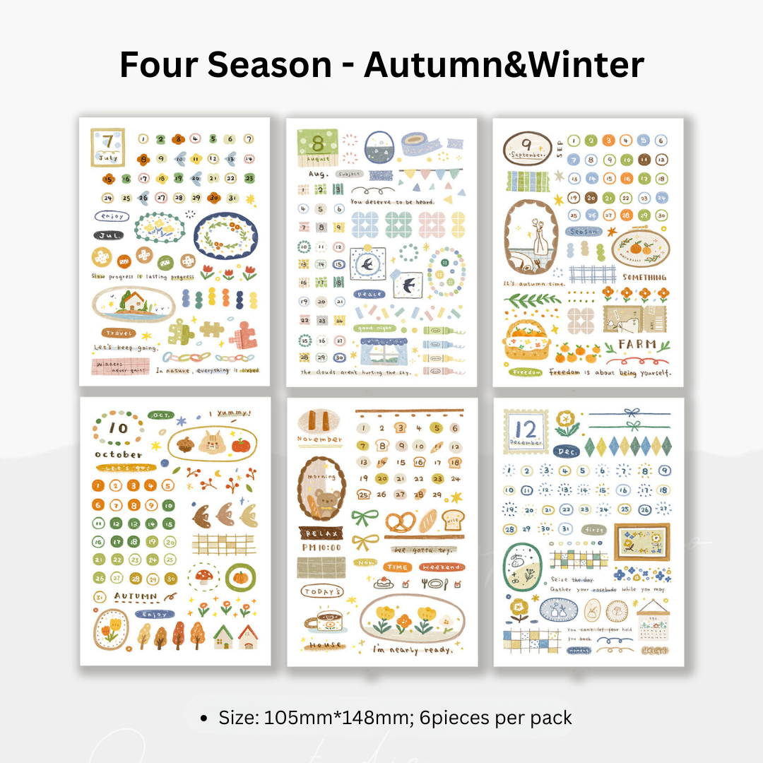 Four Season Stickers - SOLD OUT