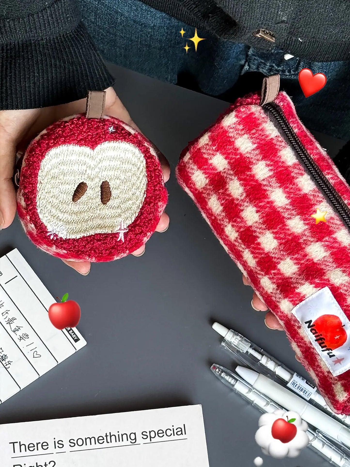 Apple Slices Mini Bag, Coin Purse, Cute Pendant ChicChoi