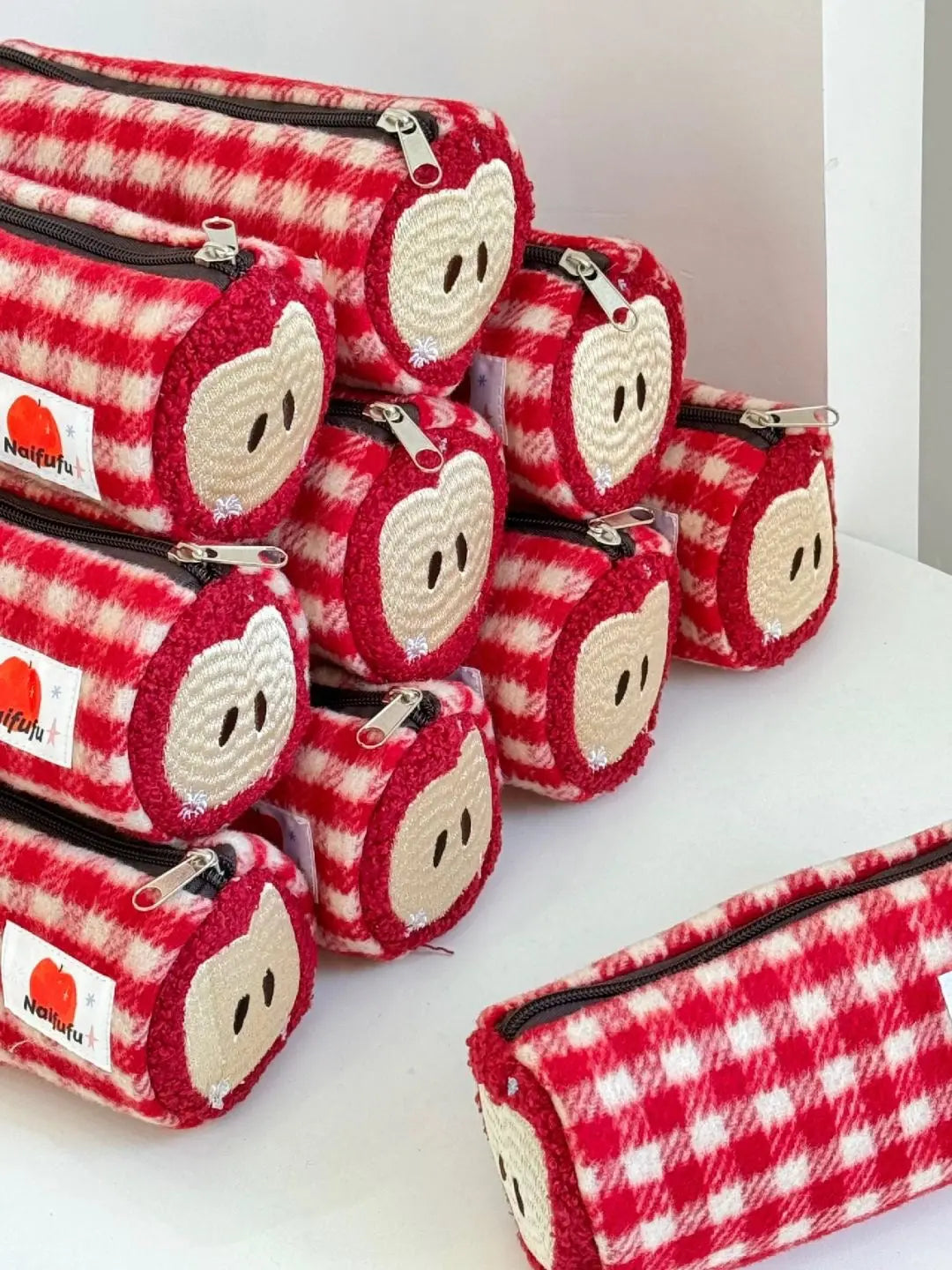 Original Design Red Apple Pencil Pouch ChicChoi