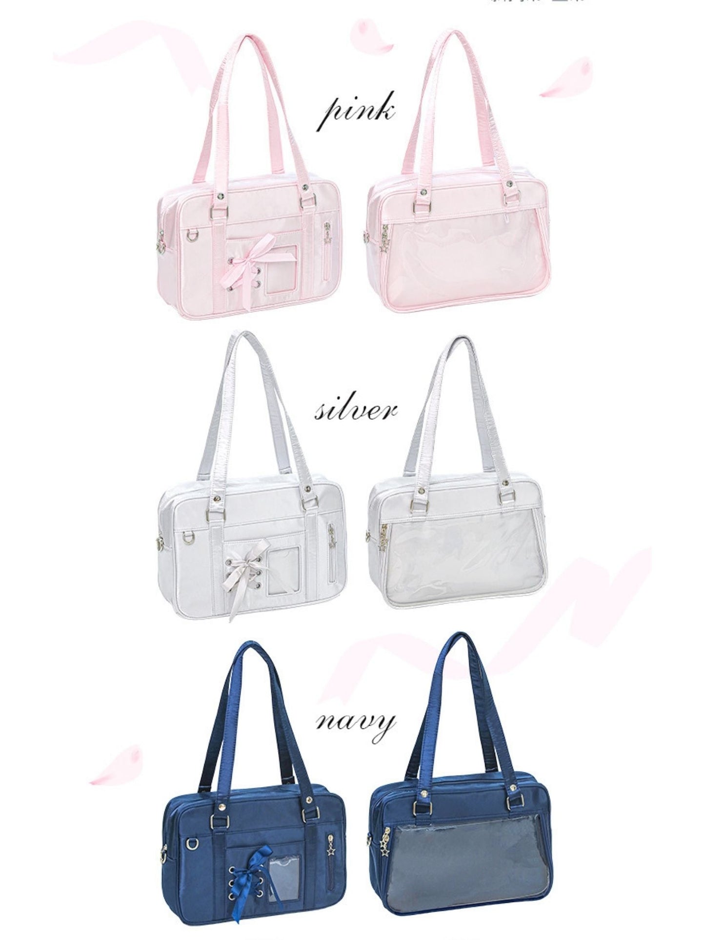 Balletcore Japanese Style Crossbody Shoulder JK Ita Bag