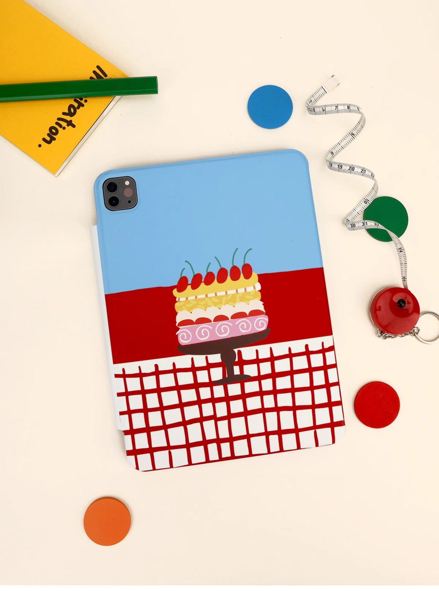 Berry Sided Magnetic iPad Premium iPad Case