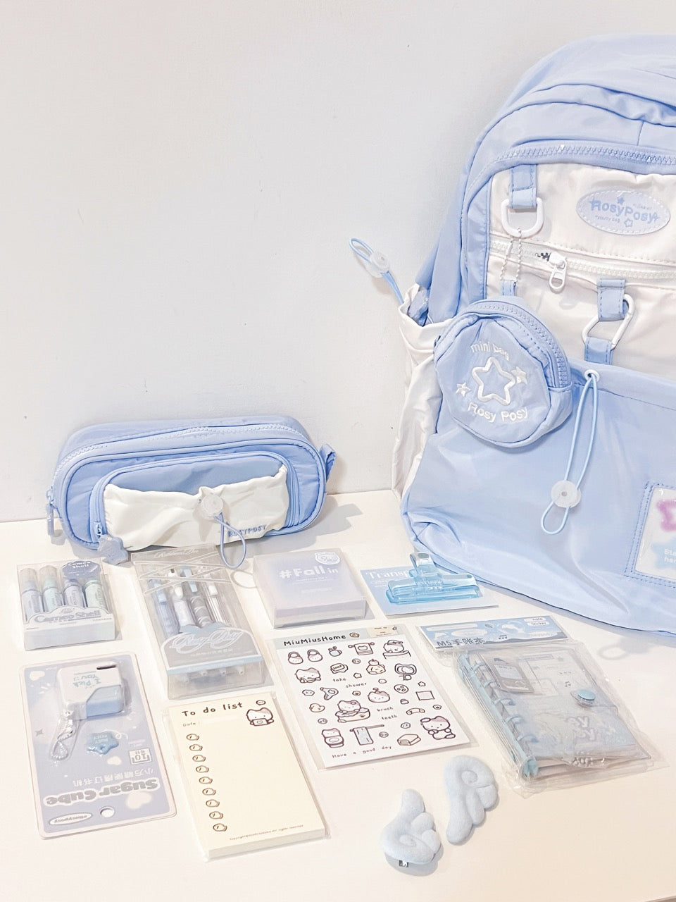 Blue Study Motivation Stationery Gift Set