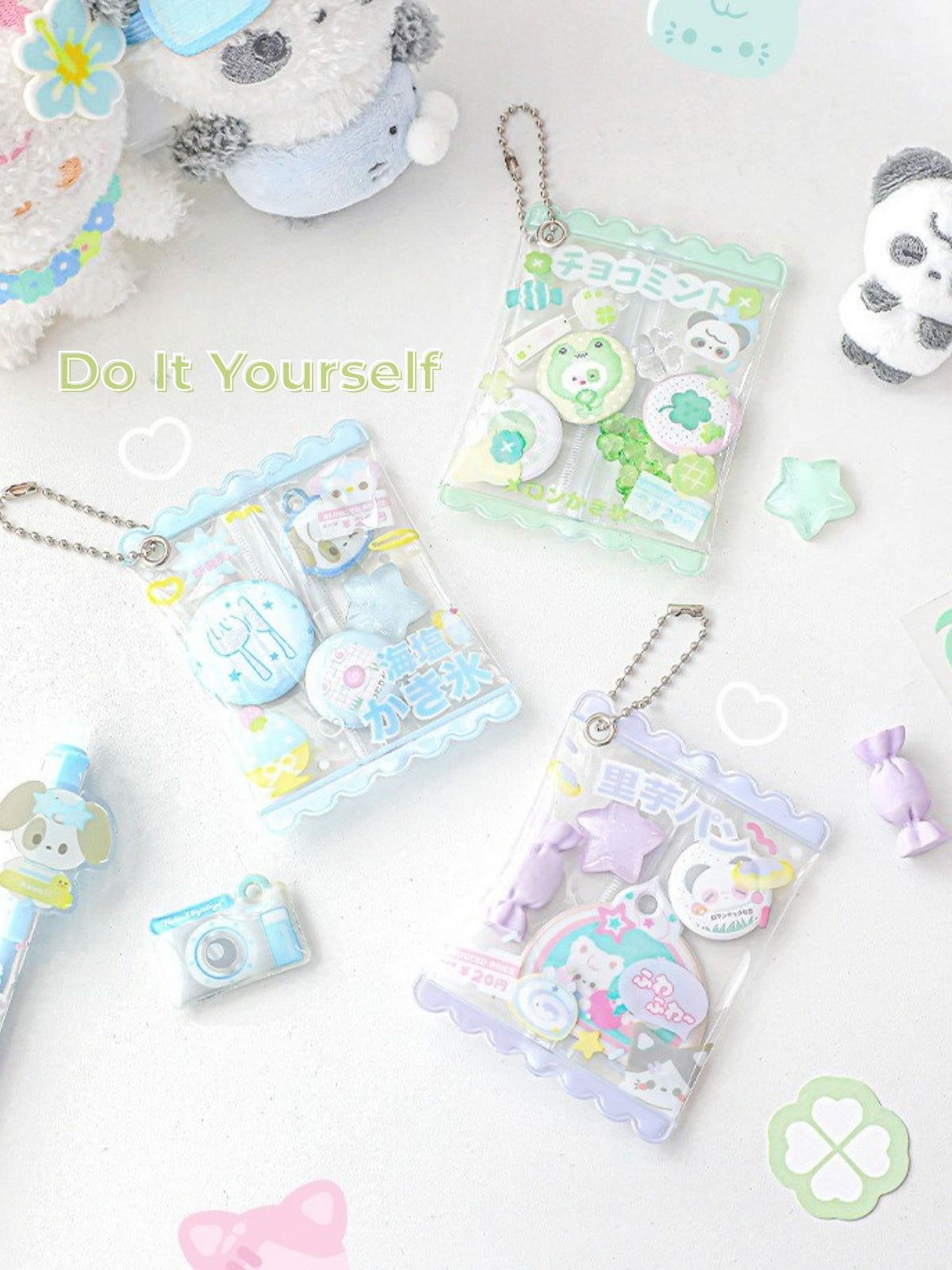 Mini Candy Pouch Doll Keychain