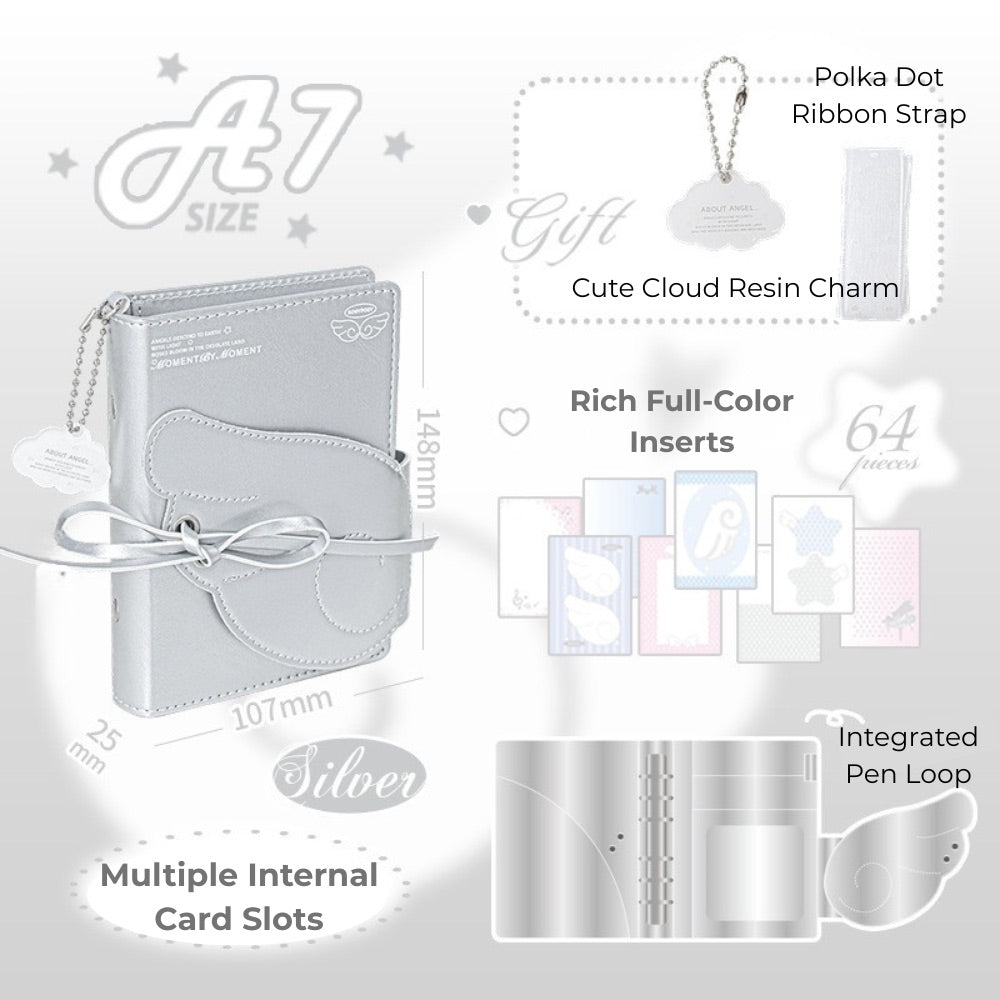 A7 PU Leather Wing Binder