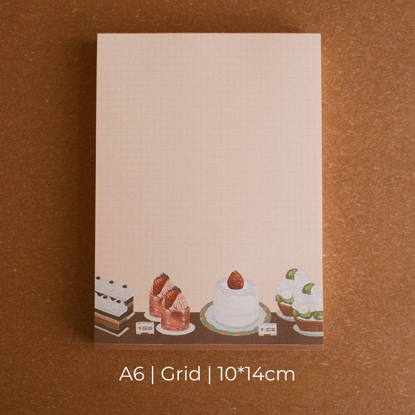 A Cabinet of Desserts A5/A6/A7 Notepads