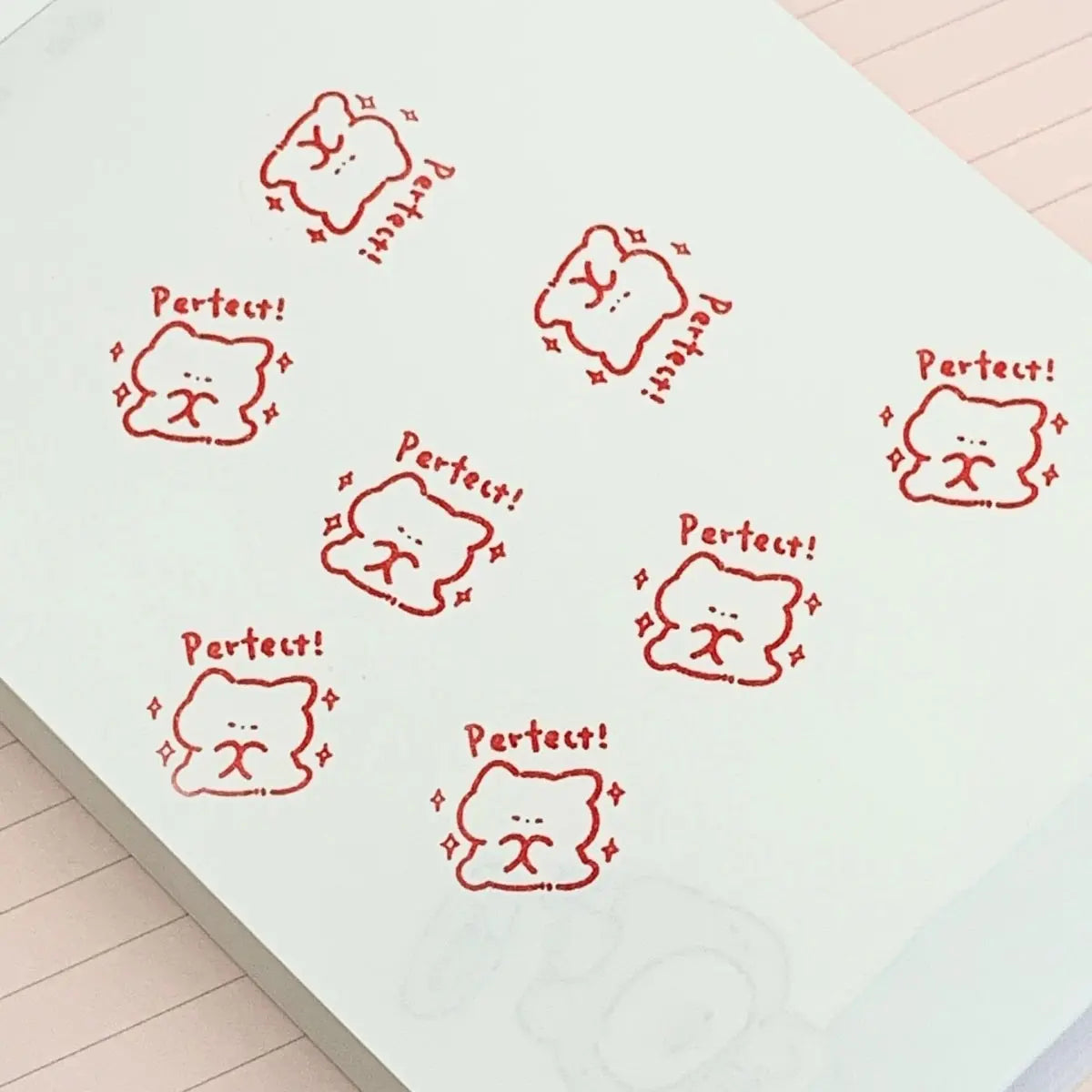 Cute Cat Original Photosensitive Stamp ChicChoi