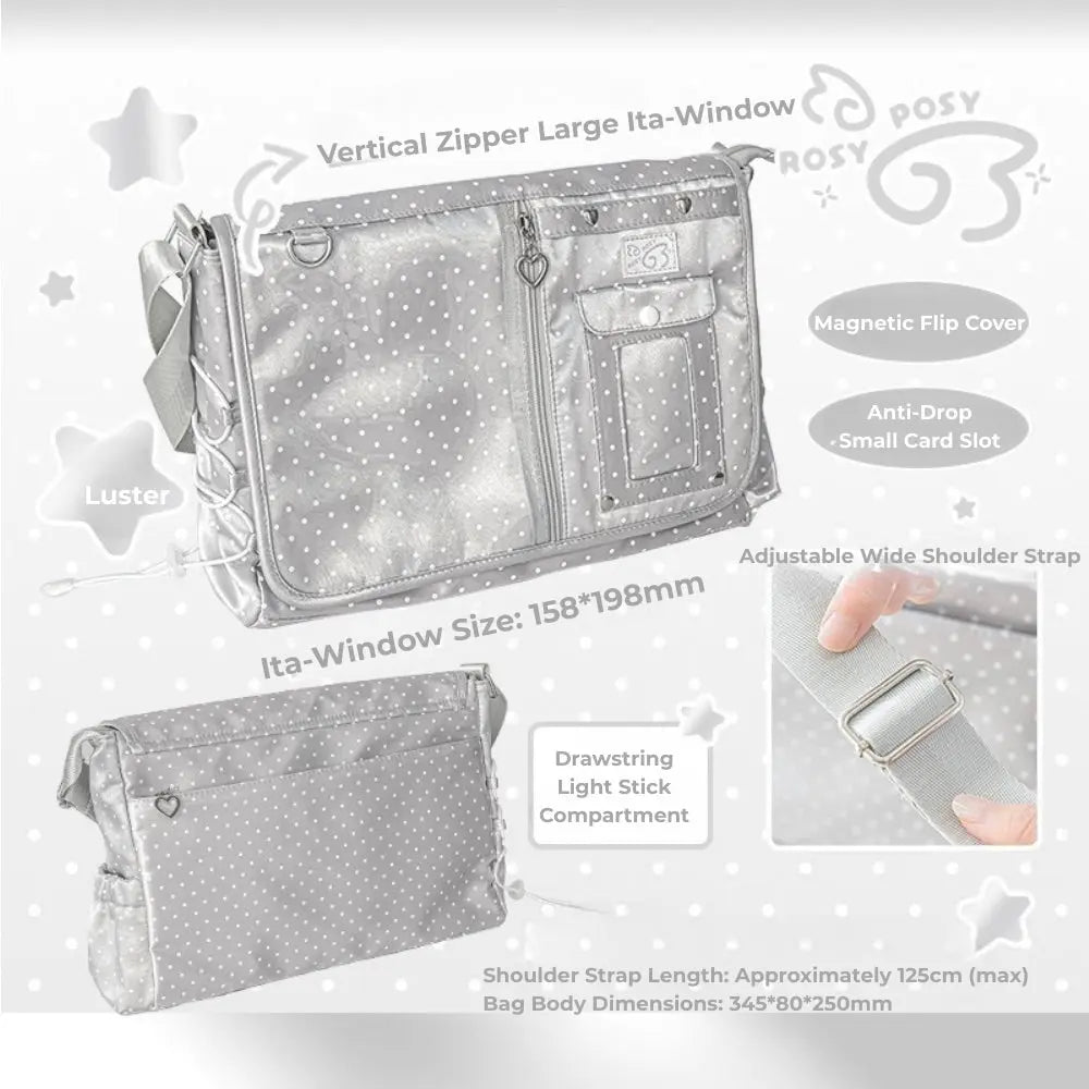 Eternal K-Pop Ita Spacious Crossbody Bag – Fan Support Essentials ChicChoi