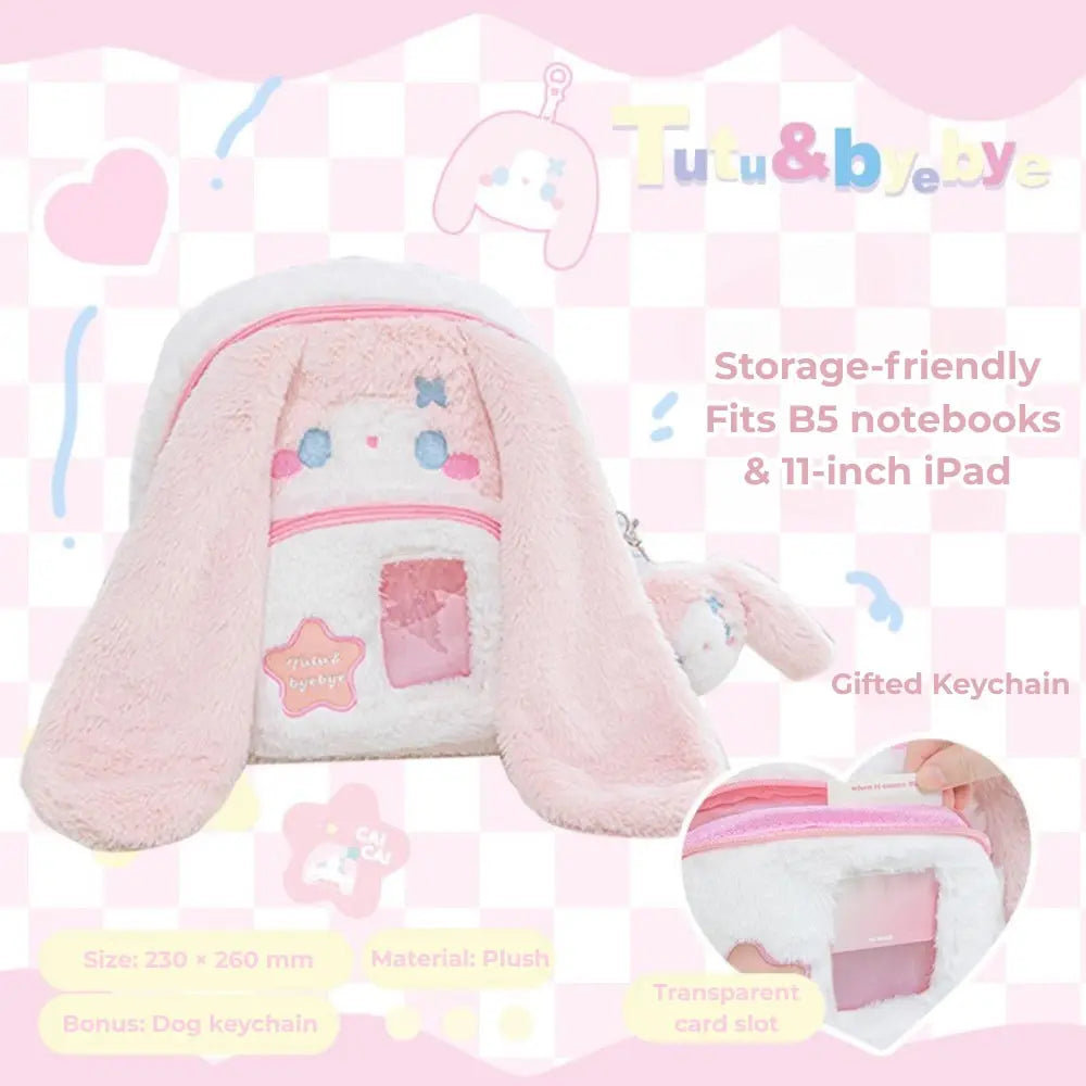 Fluffy Animal Cute Student Backpack ChicChoi