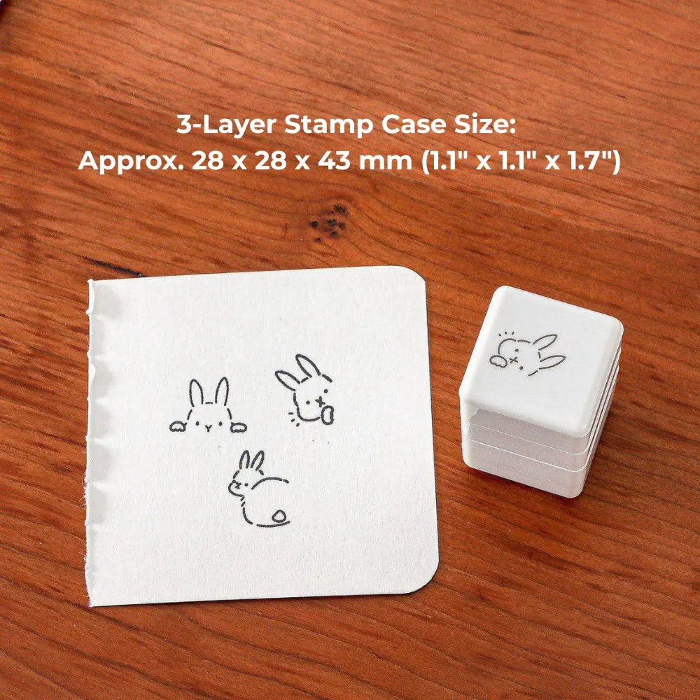 Kawaii Animal 3-in-1 Multi Patterns Photosensitive Stamp ChicChoi