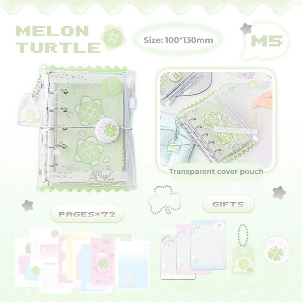 M5 Zipper Pocket Customizable Loose-Leaf Binders & Paper ChicChoi