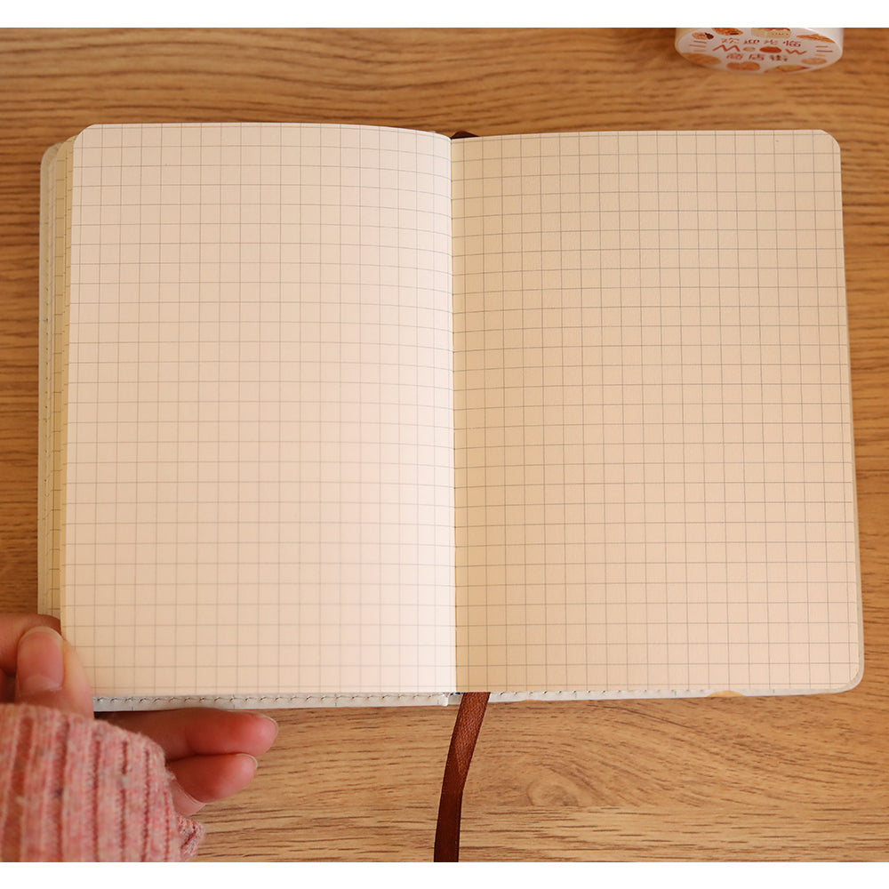 Meow Bakery Shop A6 PU Leather Notebooks