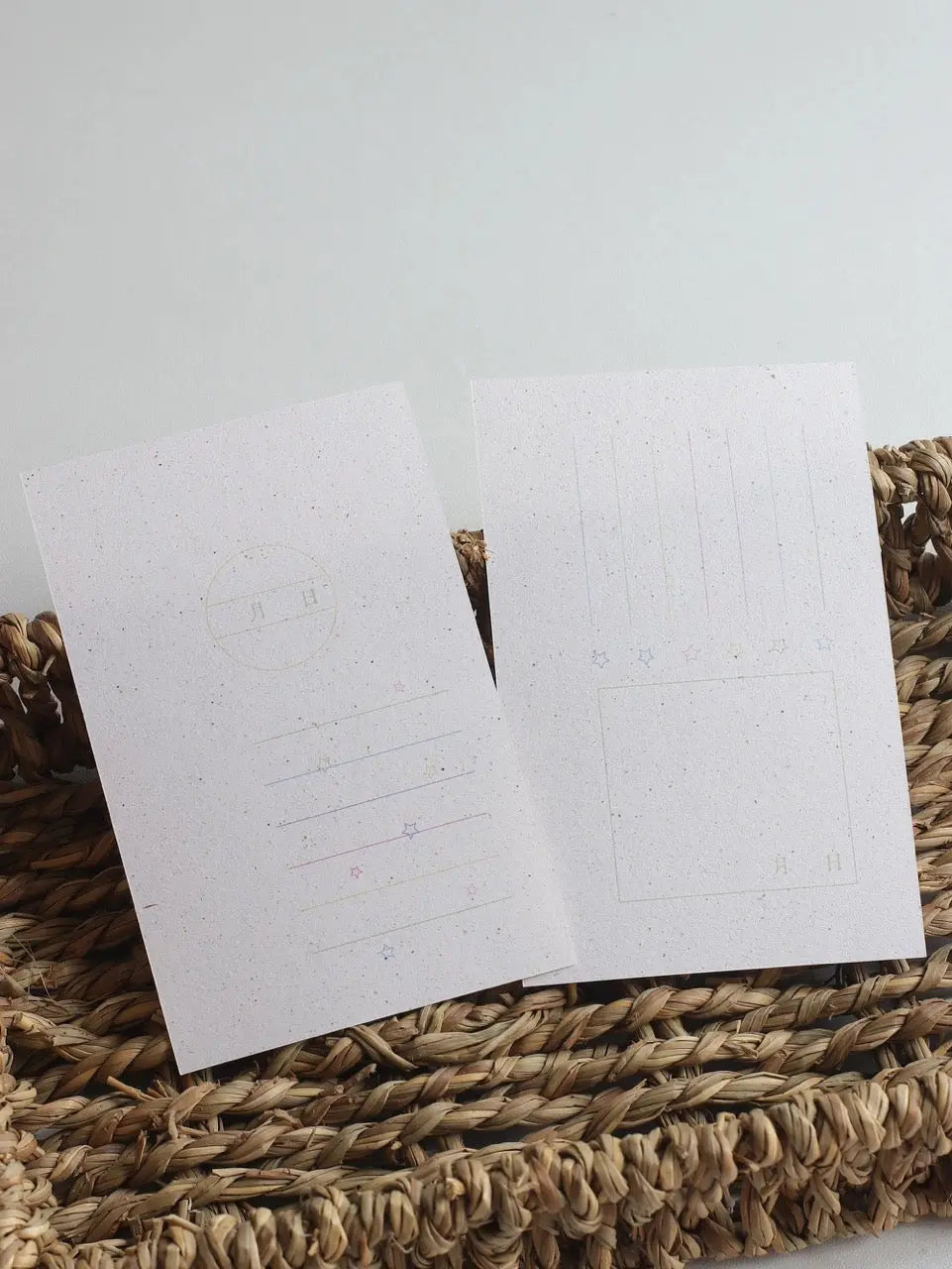 Minimalist Star M5 Notepaper/M5 Refill Pages – 8 Sheets ChicChoi