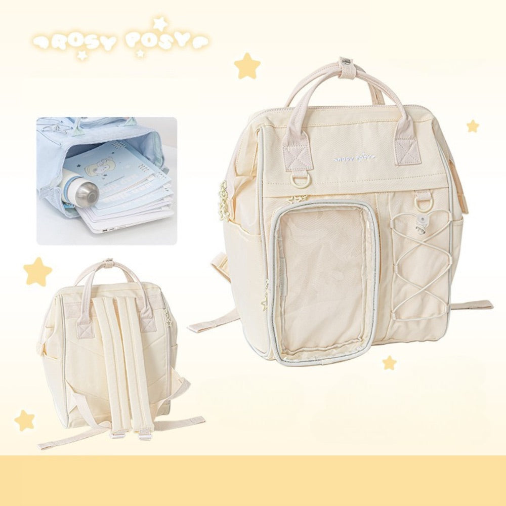 Paracosm Large Capacity Square Backpack