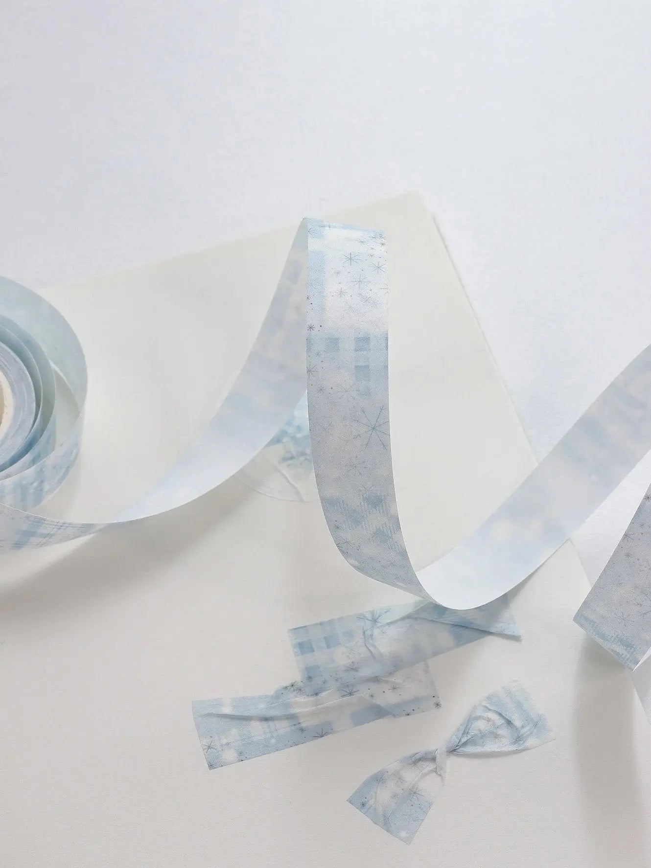 Snowflake Blue Gradient Washi Tape ChicChoi