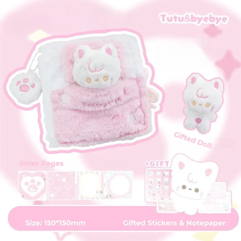SnugglePals Plush Notebook – Cute Kittens & Puppies Edition - SOLD OUT ChicChoi