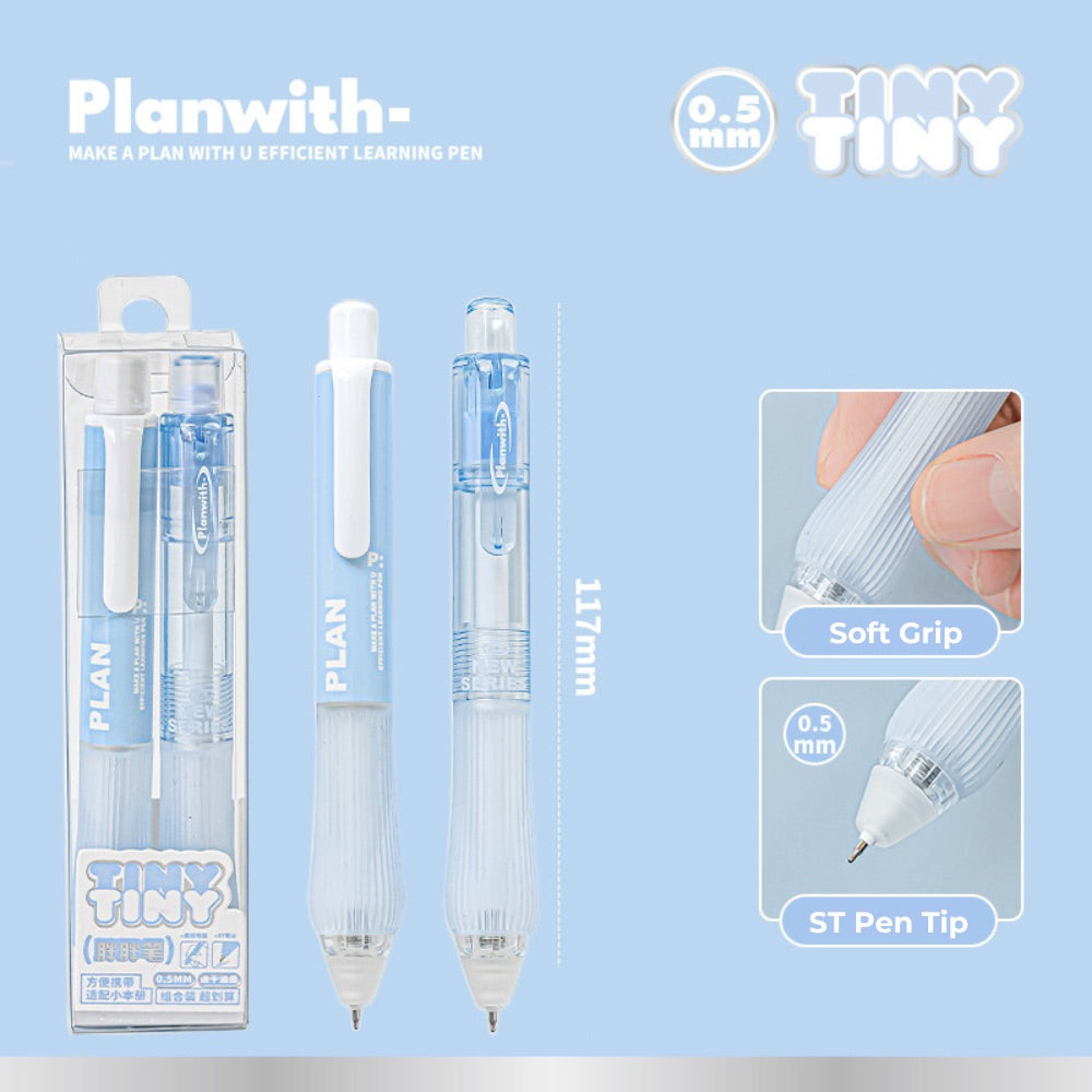 Tiny Series Pen Set – 0.5mm Black Ink Gel Pens