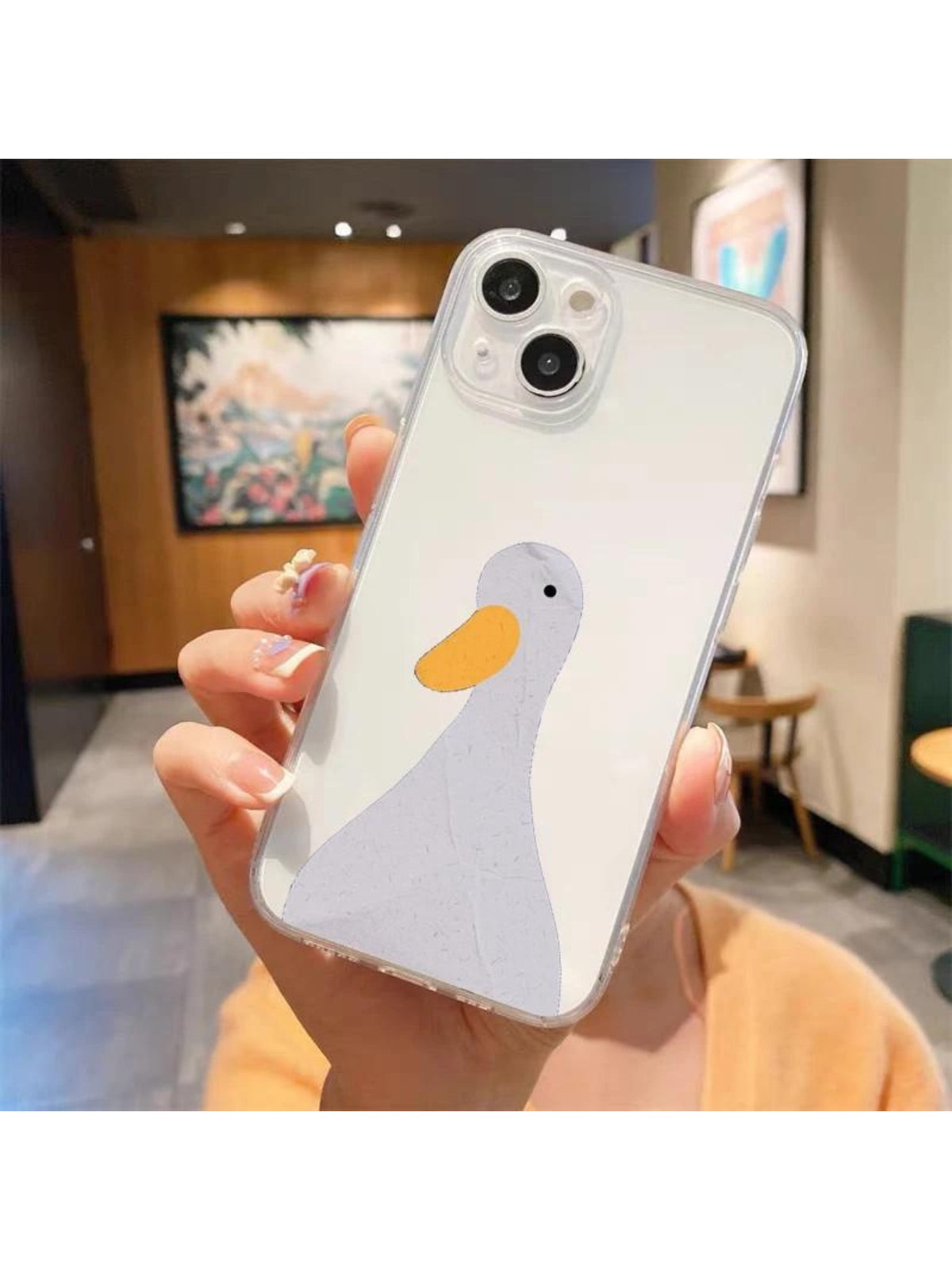 ClearBloom Transparent Phone Case