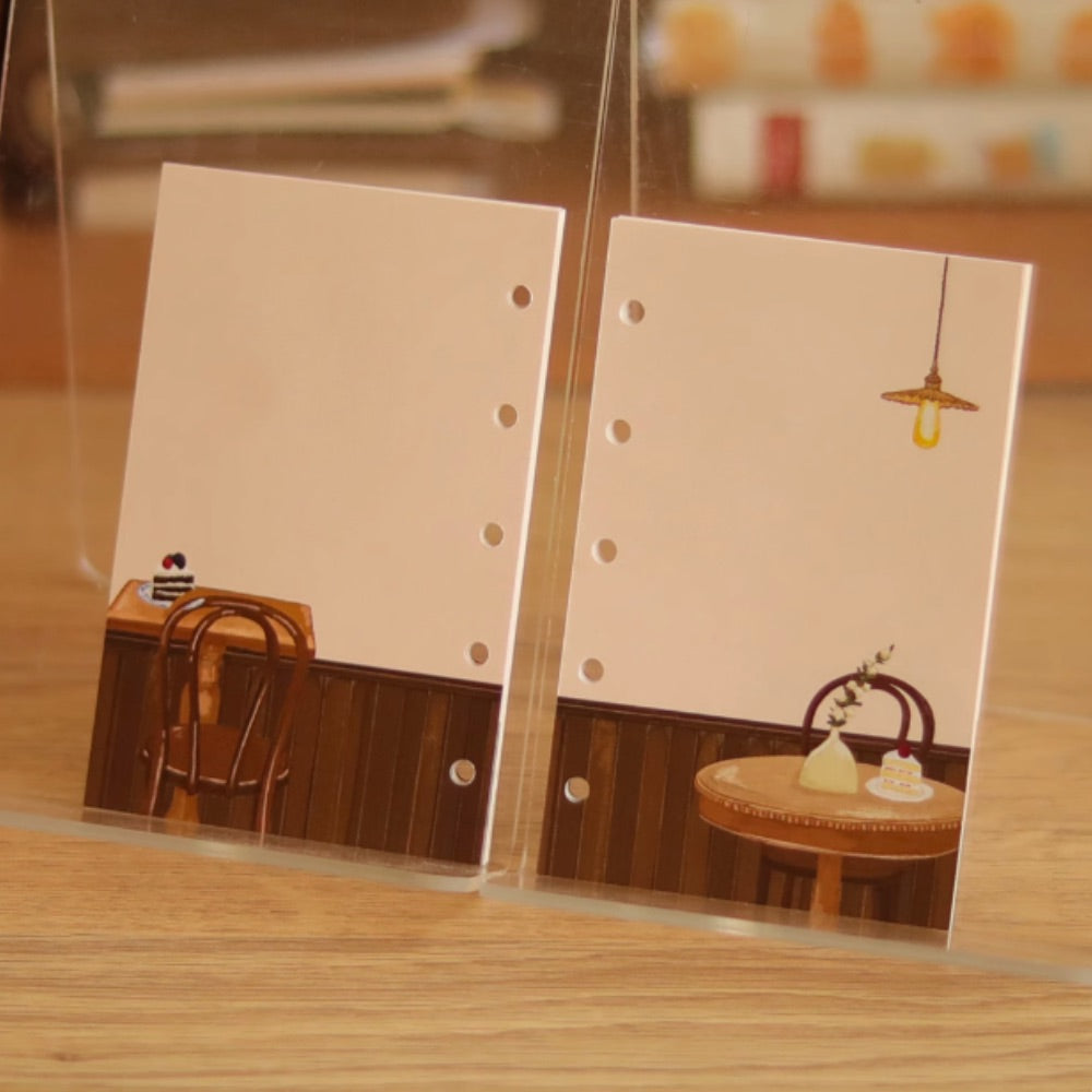 Vintage Desserts M5/A7/A6 Notebook Refill Pages