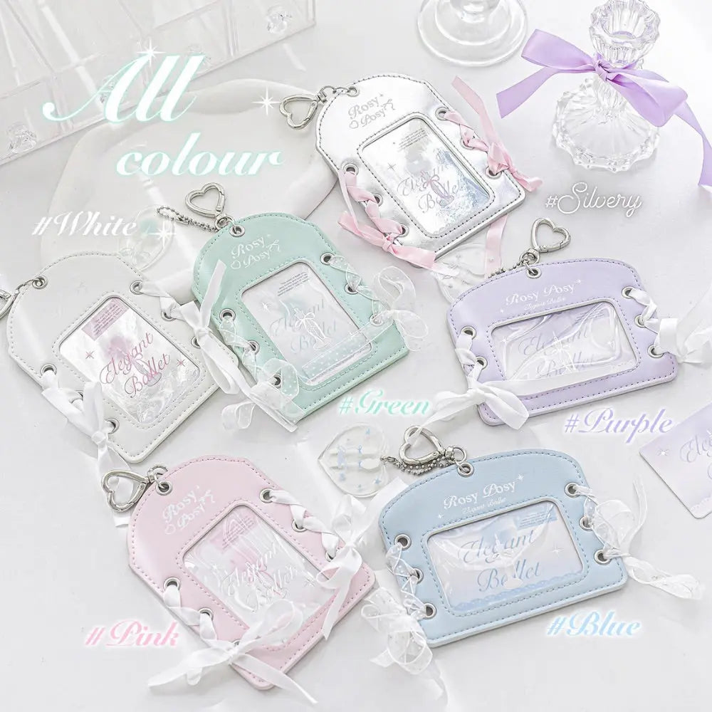 Ballet Dream PU Leather Card Holder - ChicChoi