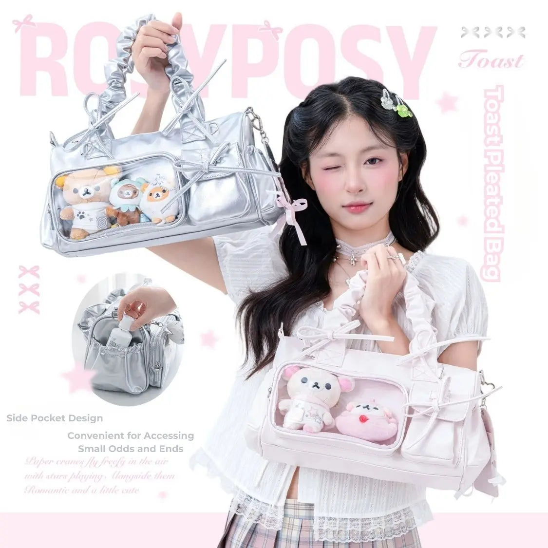Chubby Toast Ruffle Bag ChicChoi