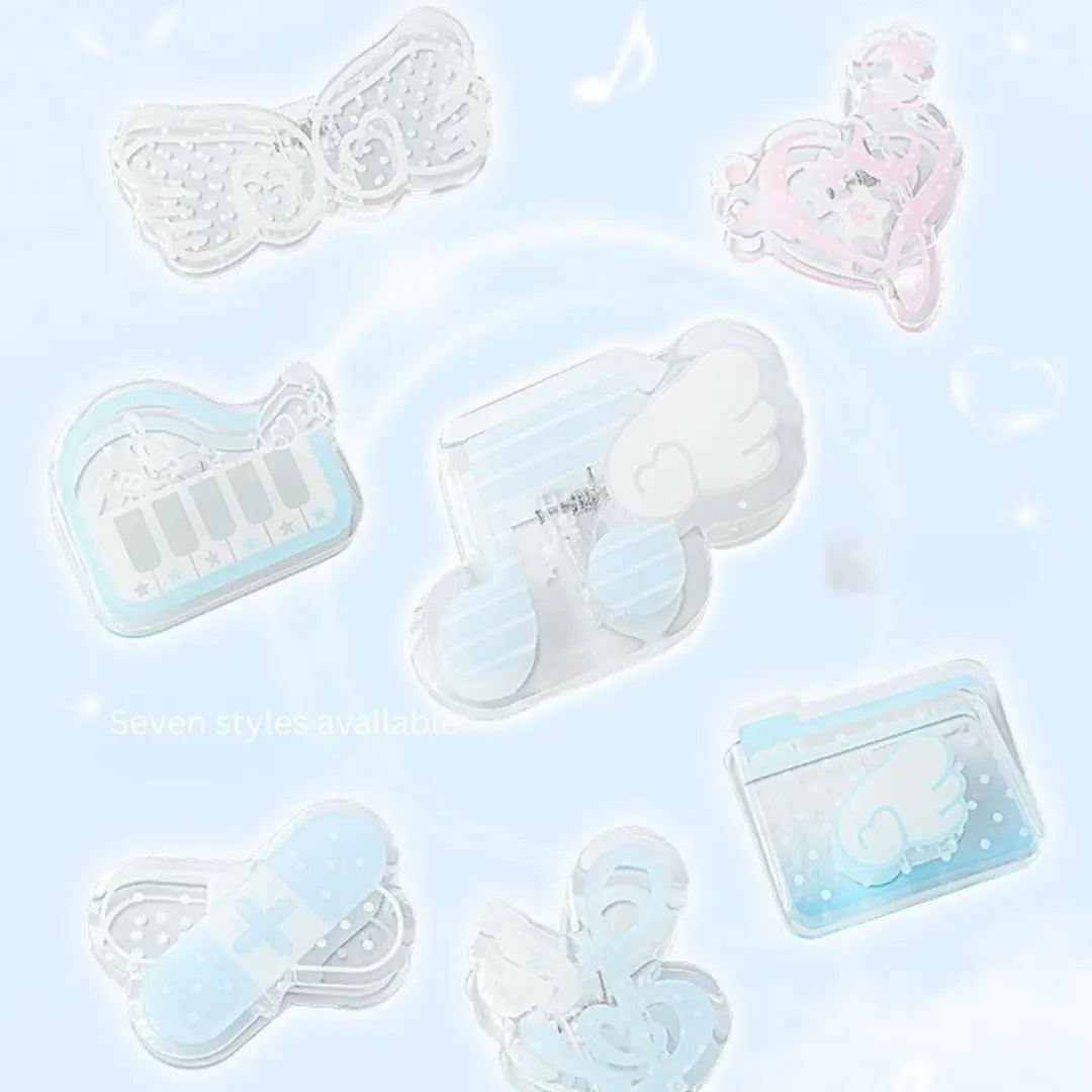Clear Series Acrylic Cute Organizer Clips ChicChoi