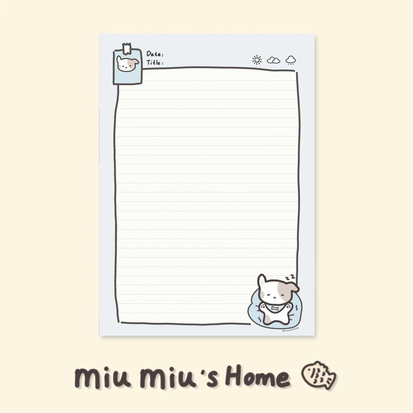 Playing Series B5 Paper Pads - SOLD OUT ChicChoi