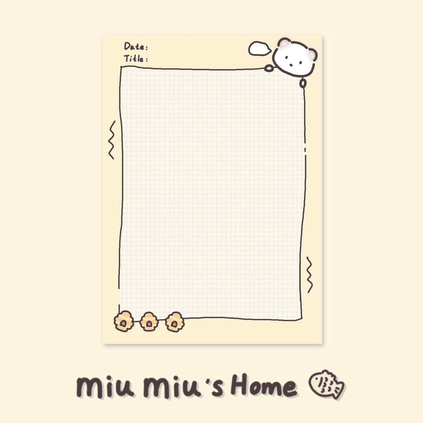 Greetings Series B5 Paper Pads - SOLD OUT