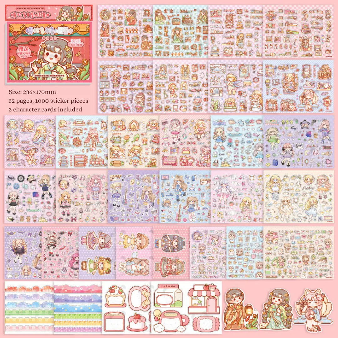 Journaling Deco Sticker Book ChicChoi
