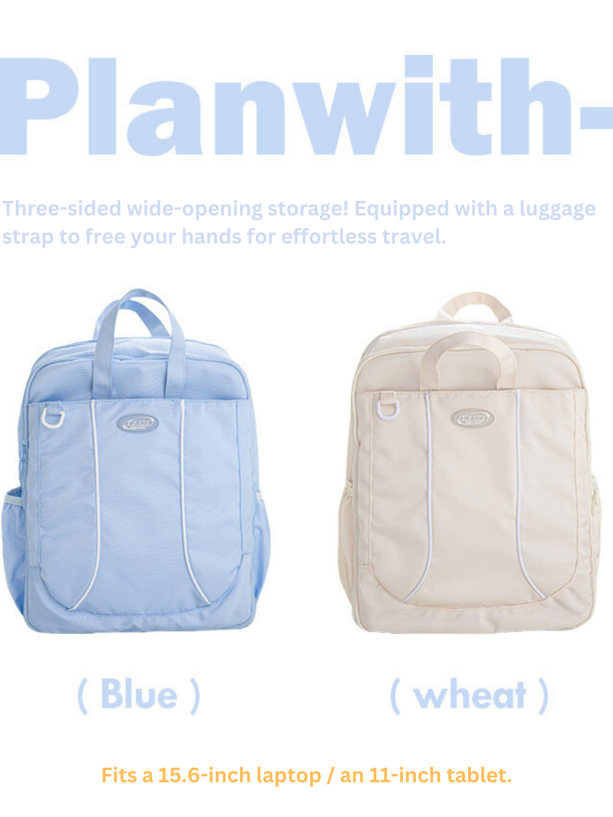 Large-Capacity Multifunctional Schoolbag, Large-opening Travel Bag