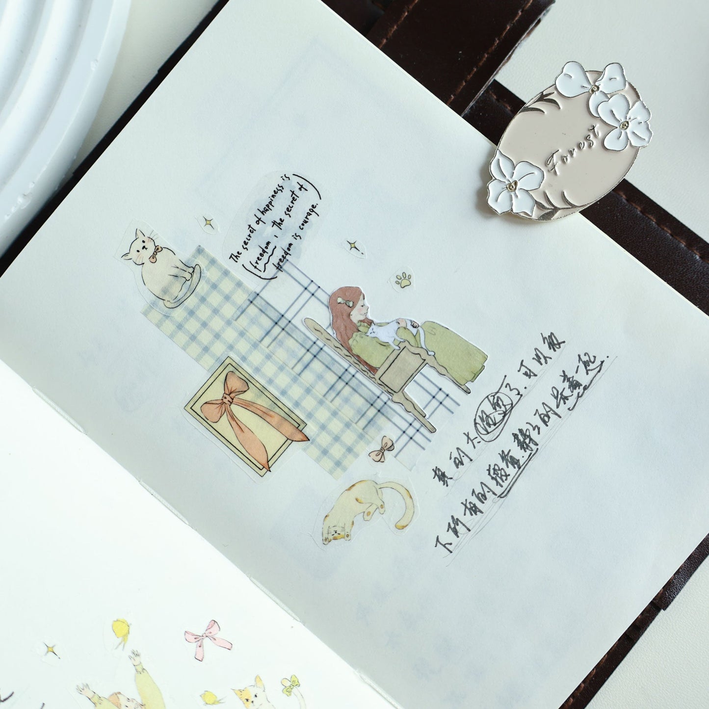 Light Retro Grid Washi Tape Series