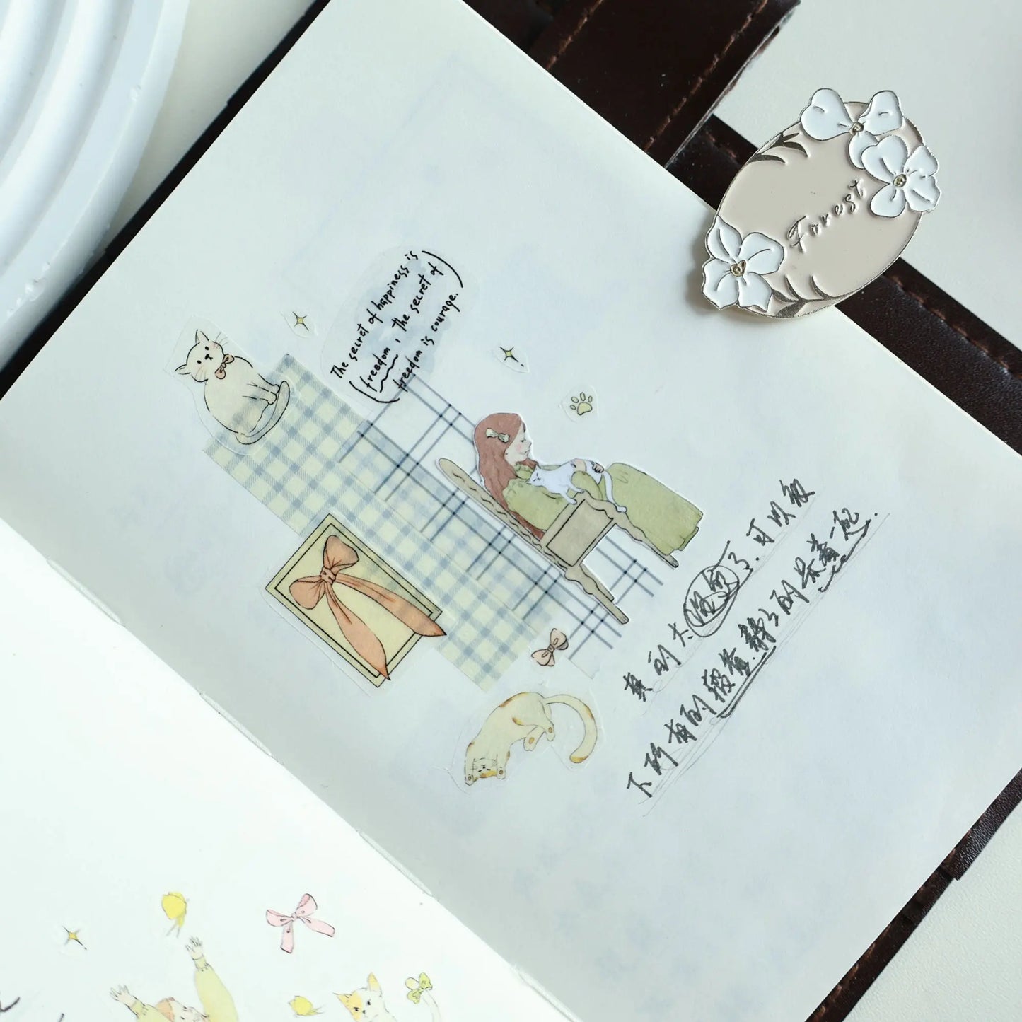 Light Retro Grid Washi Tape Series ChicChoi
