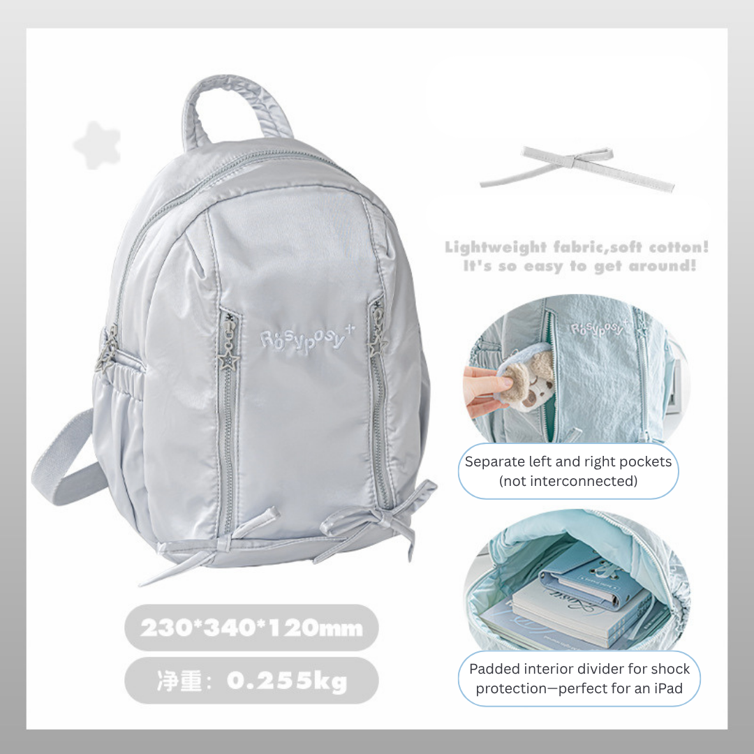 Light Weight Egg-Shaped Daily Backpack