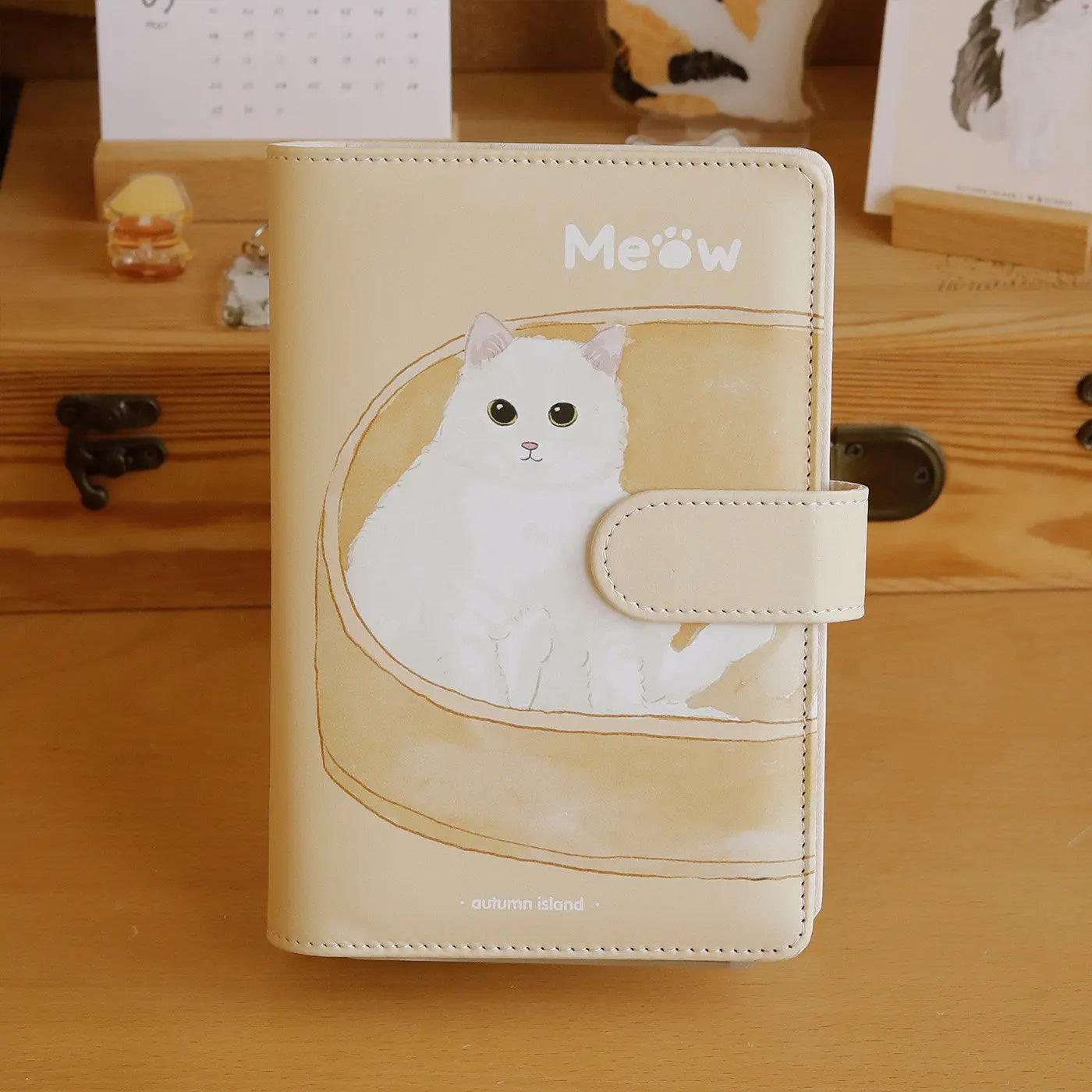 "Meow Moments" Kitty Series Loose-Leaf Planner & Refills - M5/A7/A6per ChicChoi