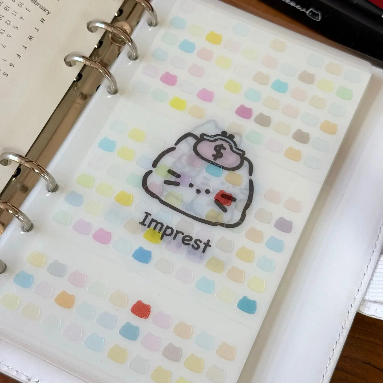 Original Cat Head Highlight Stickers ChicChoi