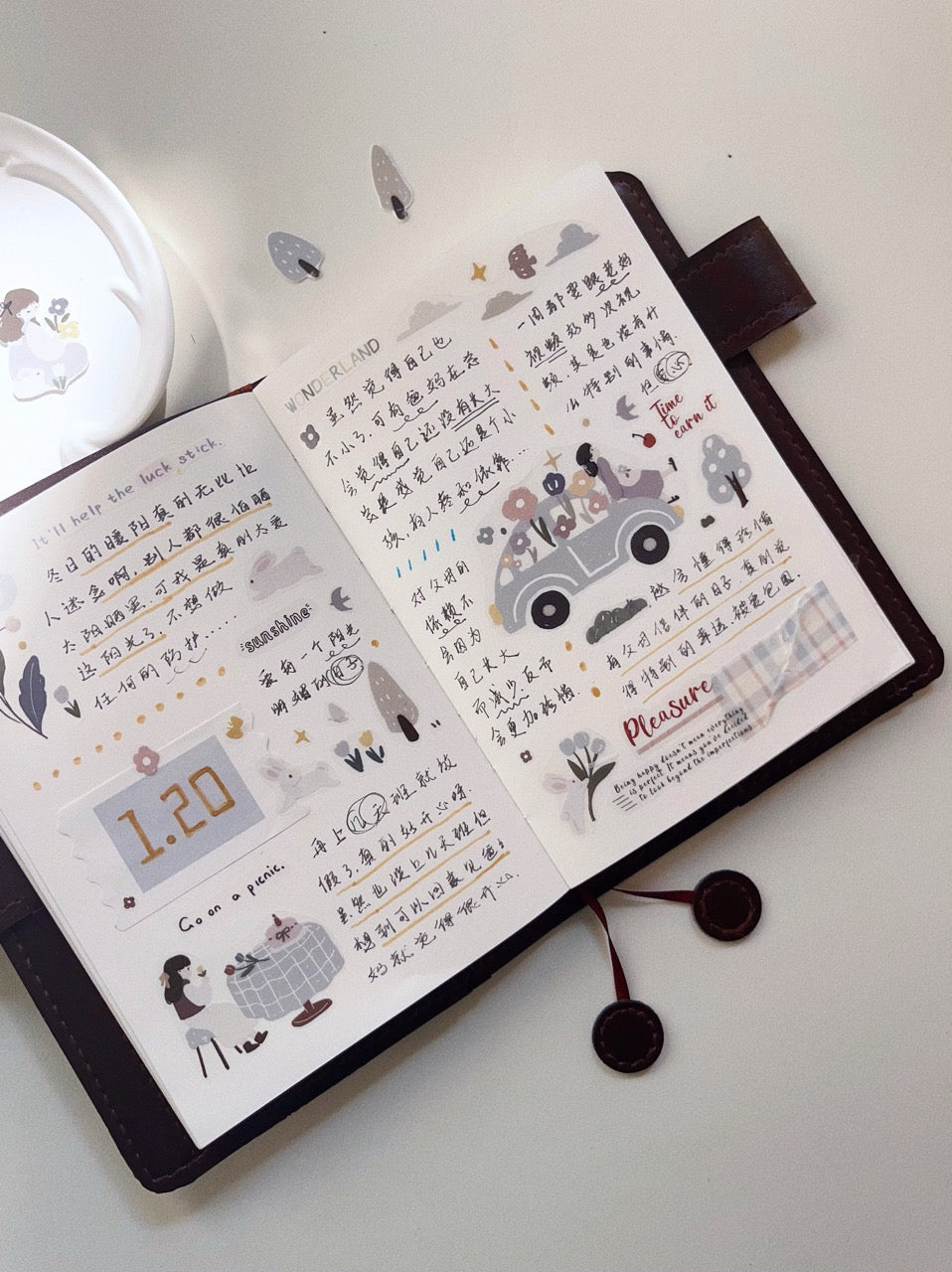 Original Forest Picnic Washi Tape