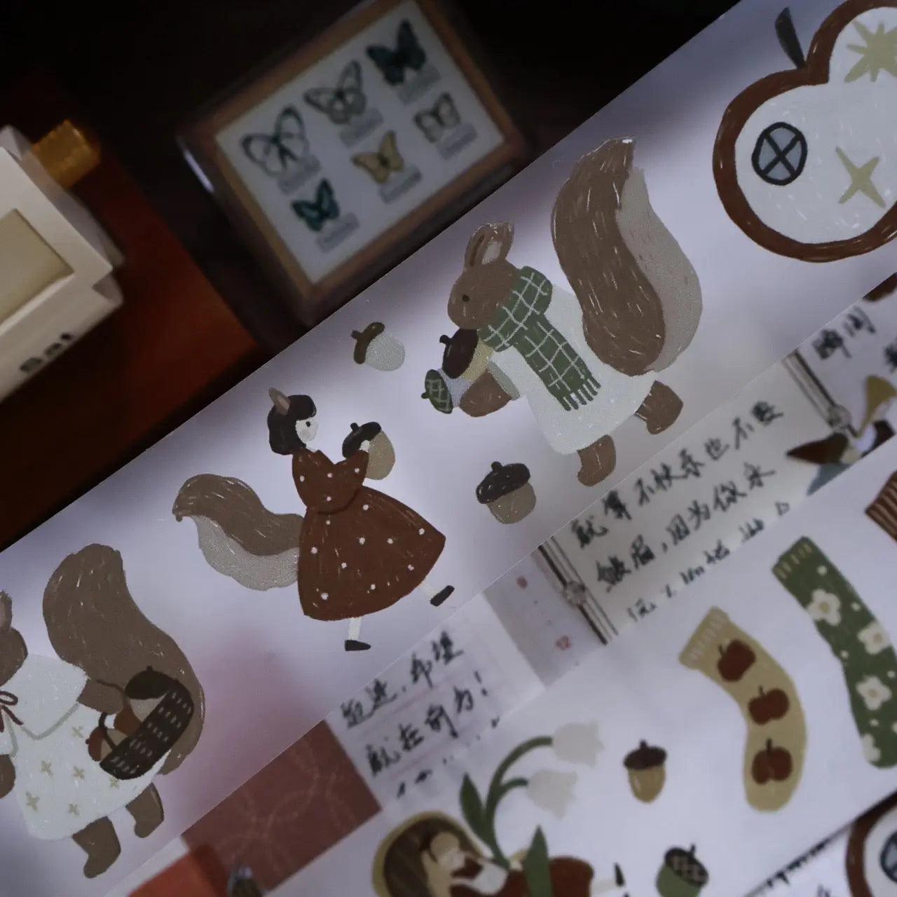 Retro Christmas Party Sticker Tapes ChicChoi