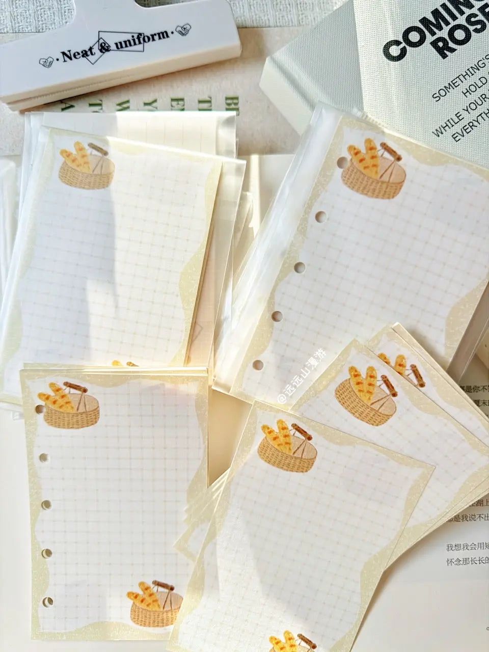 Slow Days Double-Sided Notepads/Refill Pages ChicChoi
