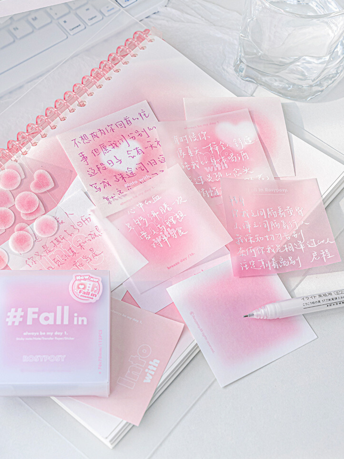 Sakura Pink Stationery Gift Set All-in-One School Supplies