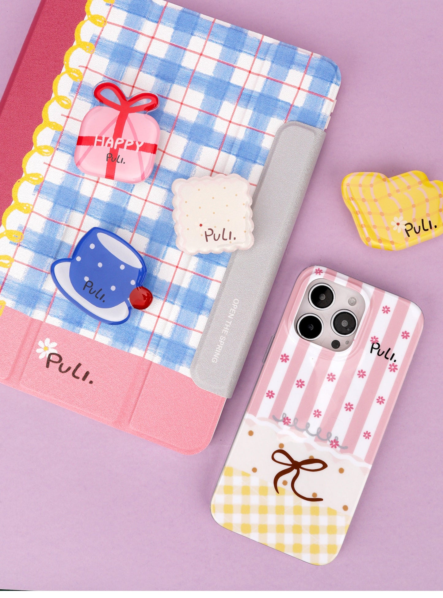 Spring Day Rotating Magnetic iPad Case