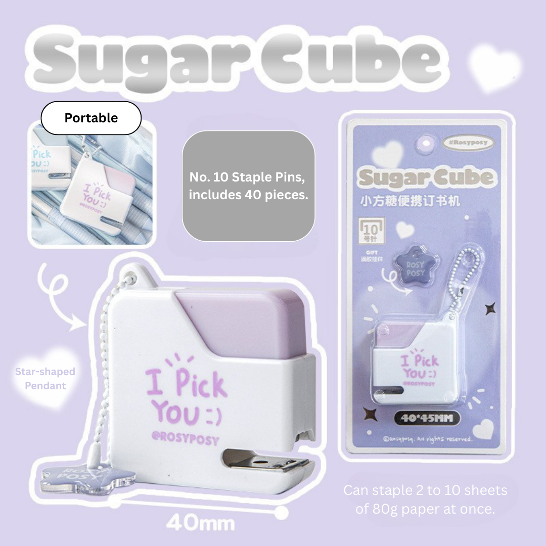 Sugar Cube Mini Stapler ChicChoi
