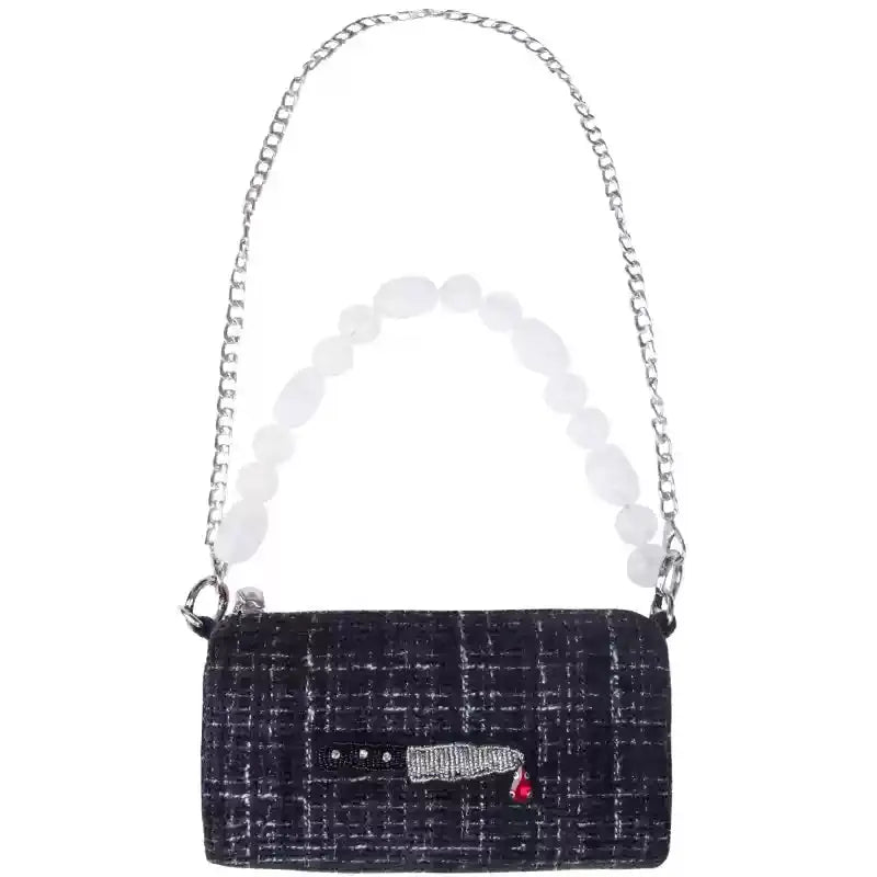 Gemstone Mini Casual Underarm Shoulder Crossbody Bag ChicChoi