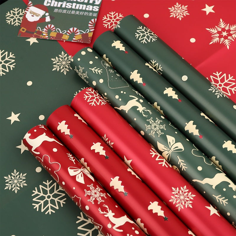 Festive Christmas Gift Wrapping Paper