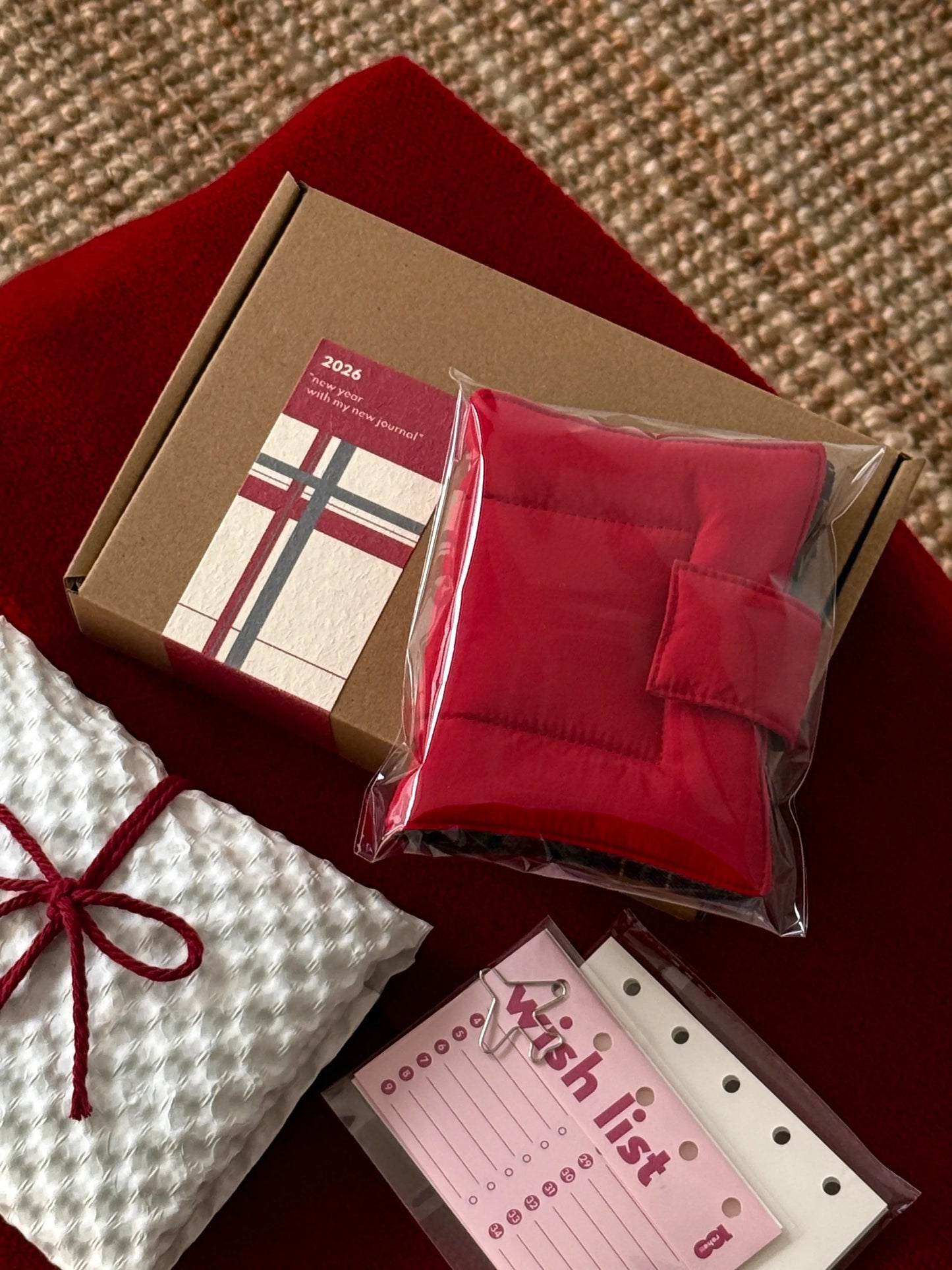 2026 Edition - Original Good Fortune Pillow Loose-Leaf Notebook Cover ChicChoi