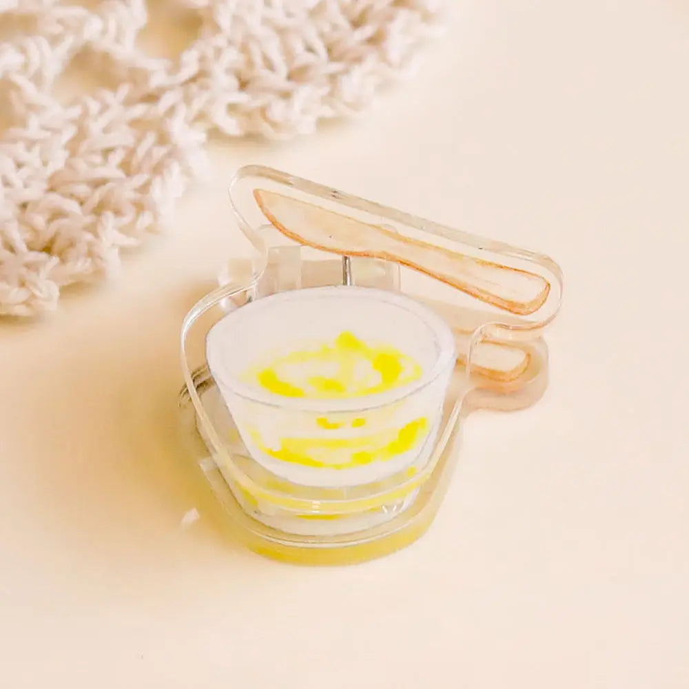 Coffee Bread Acrylic PP Clips ChicChoi