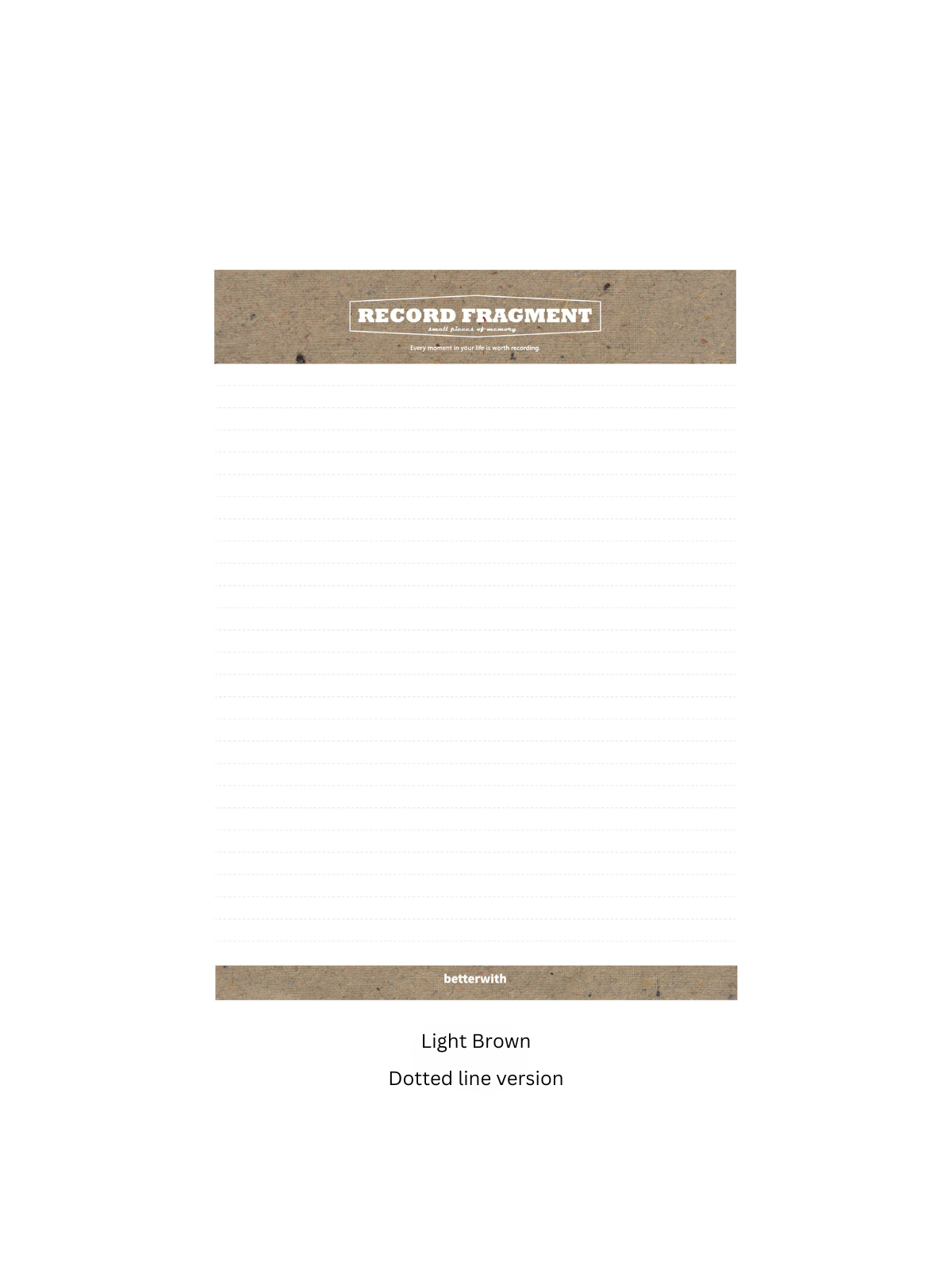 The Texture B5 Paper Pads, 50p ChicChoi