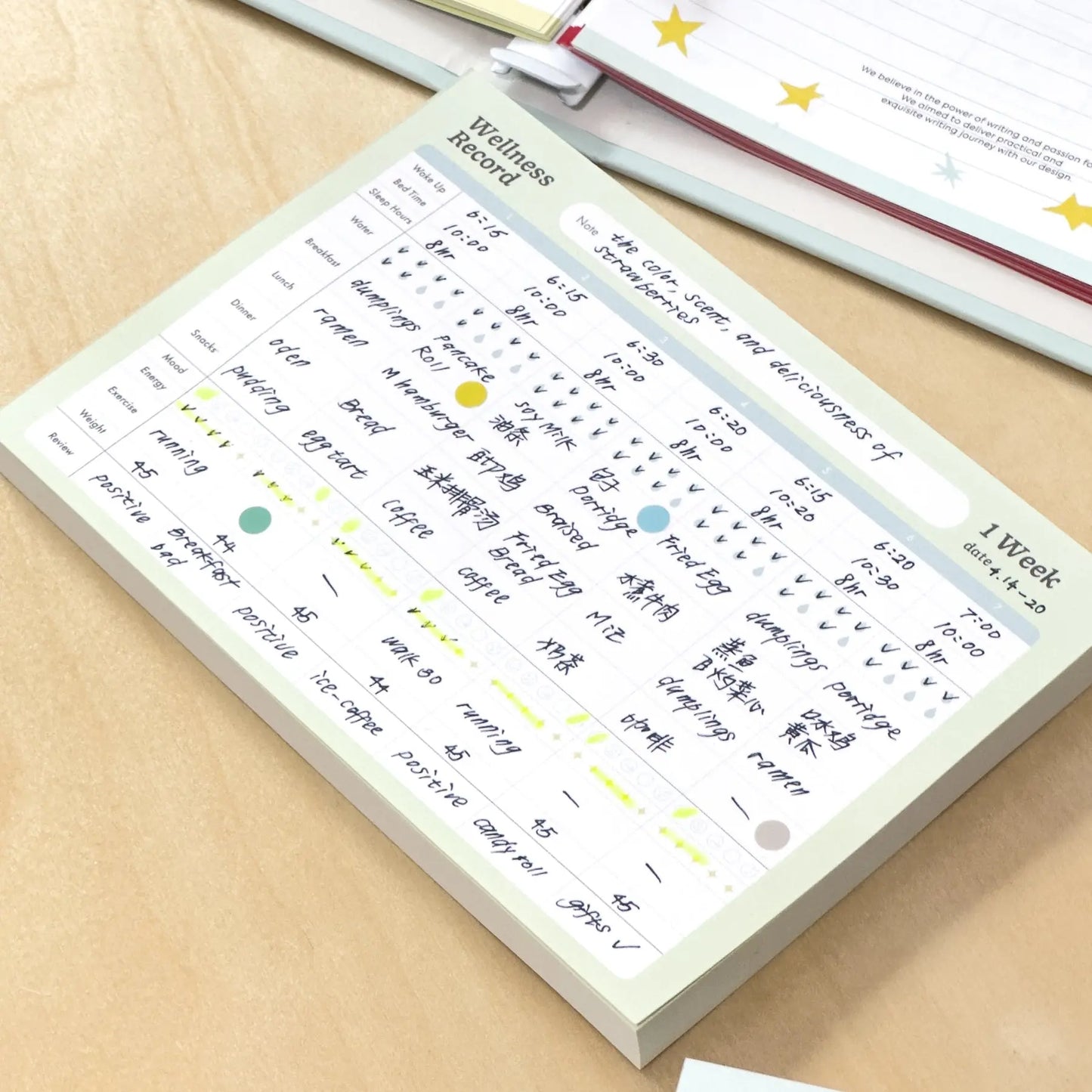 Original Functional Notepad, B6 Life Habit Challenge, Planner Series ChicChoi