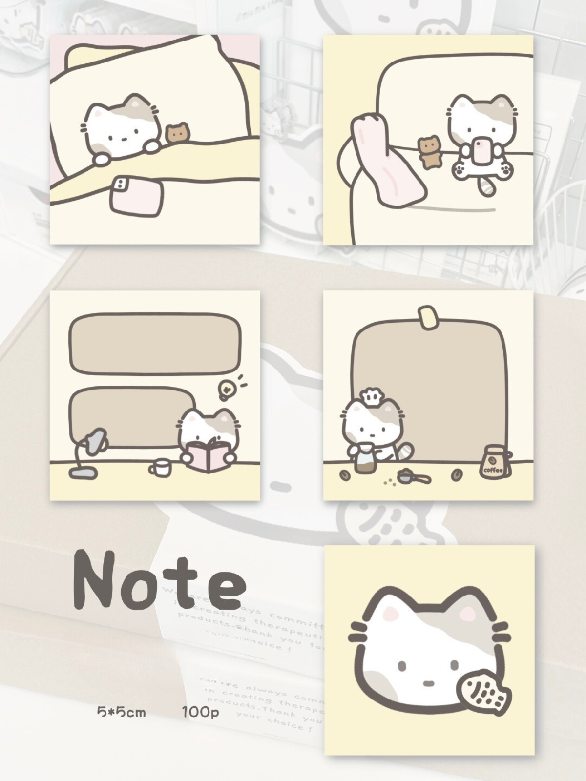 Little Miu‘s Mini Daily Life Notepads ChicChoi
