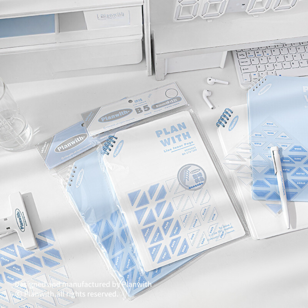 Bevel Coil Notebooks ChicChoi