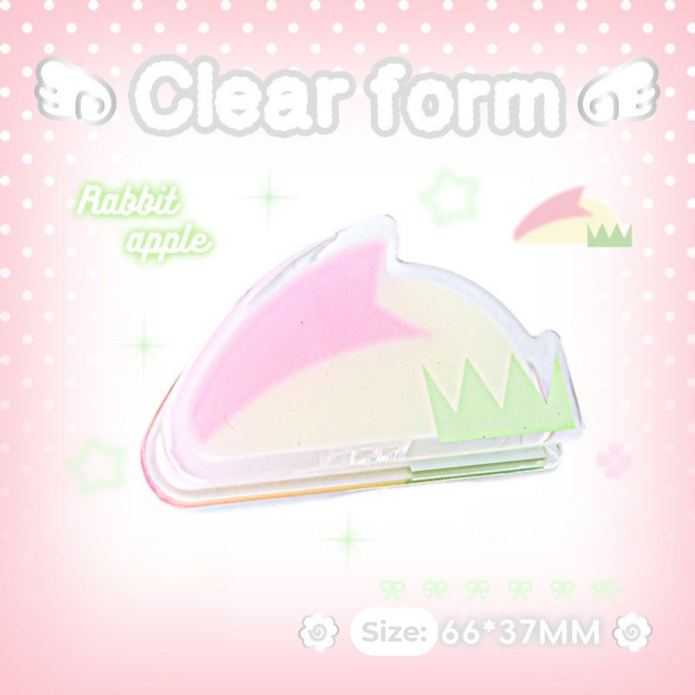 Fresh Spring Series Acrylic Cute Organizer Clips