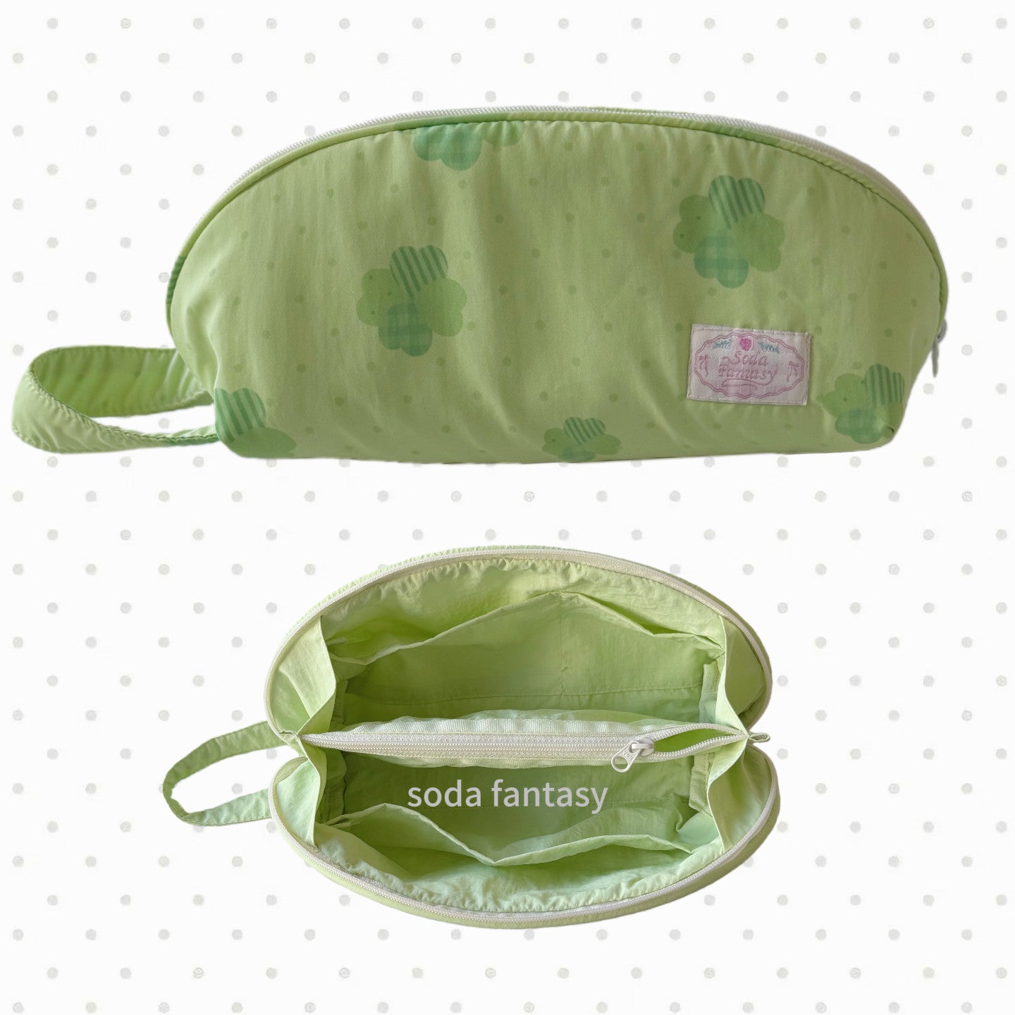 The Pearl Bloom Shell Pencil Pouch